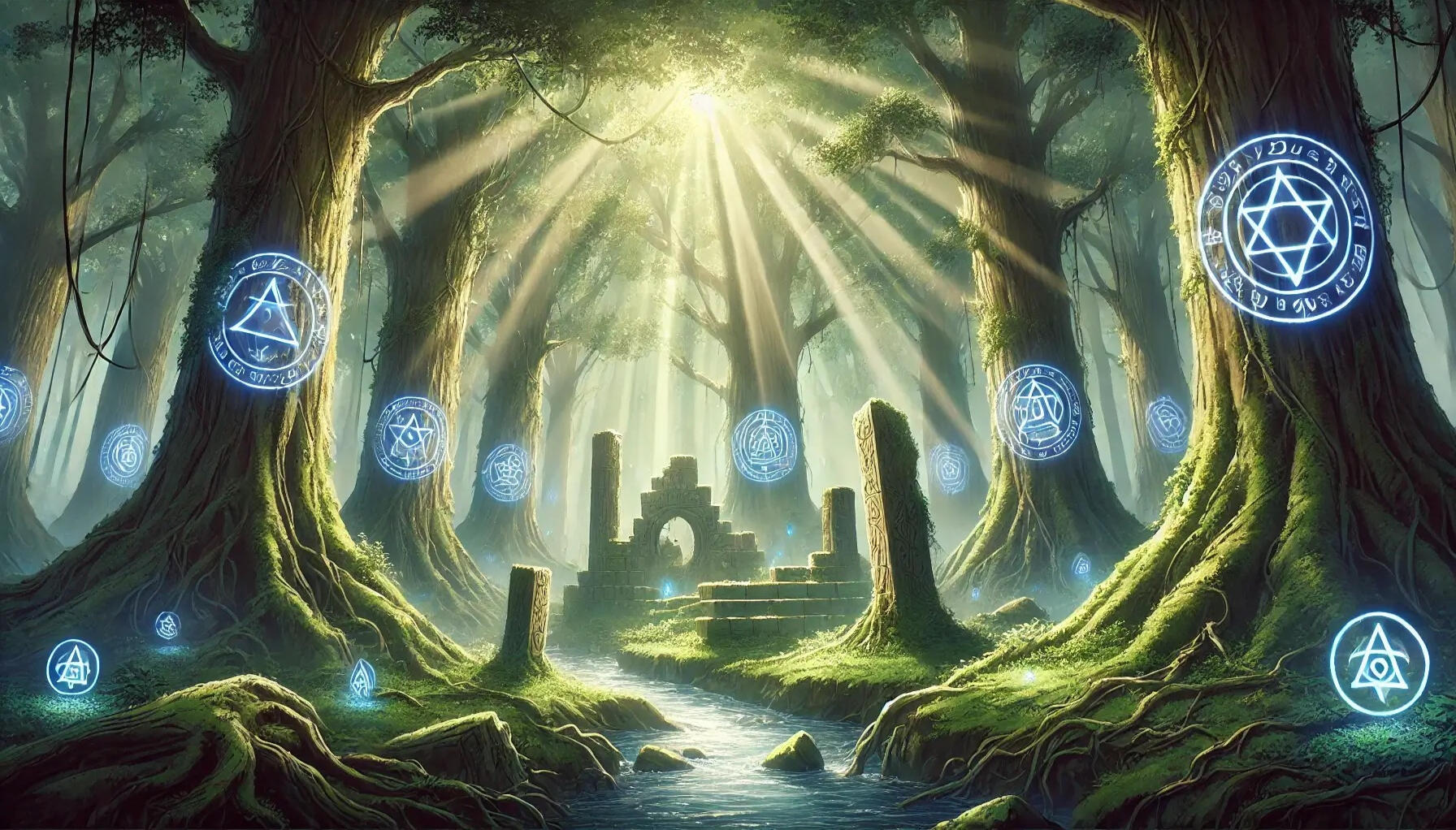 Леса, полные магии